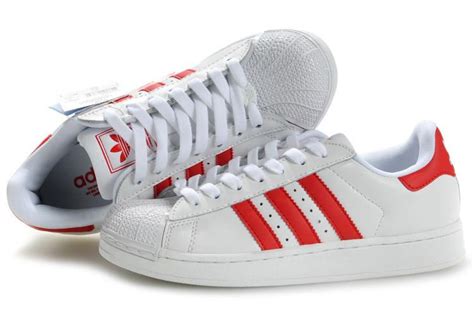 adidas superstar rote streifen damen|Adidas Superstar schuhe.